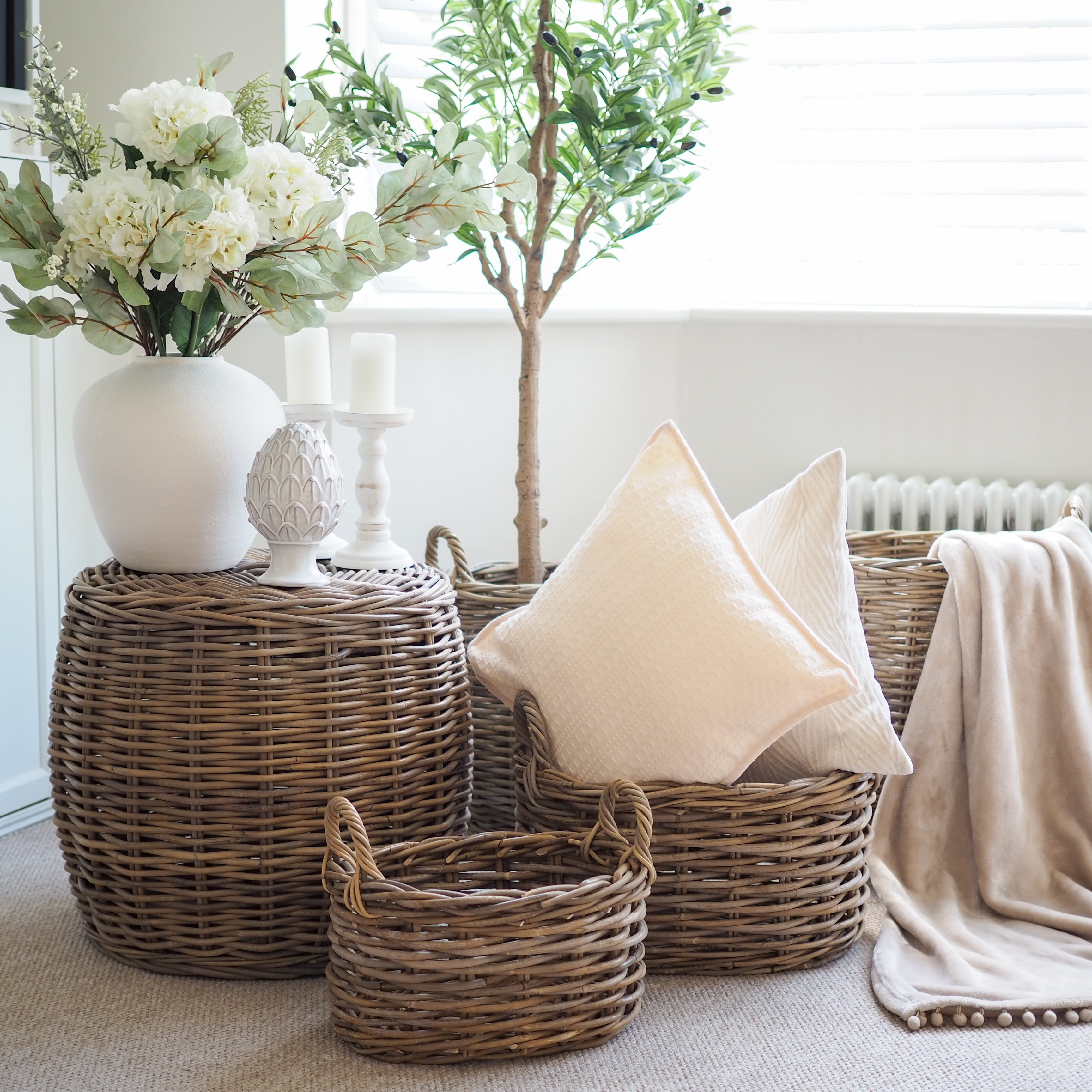 Woven Baskets & Trays