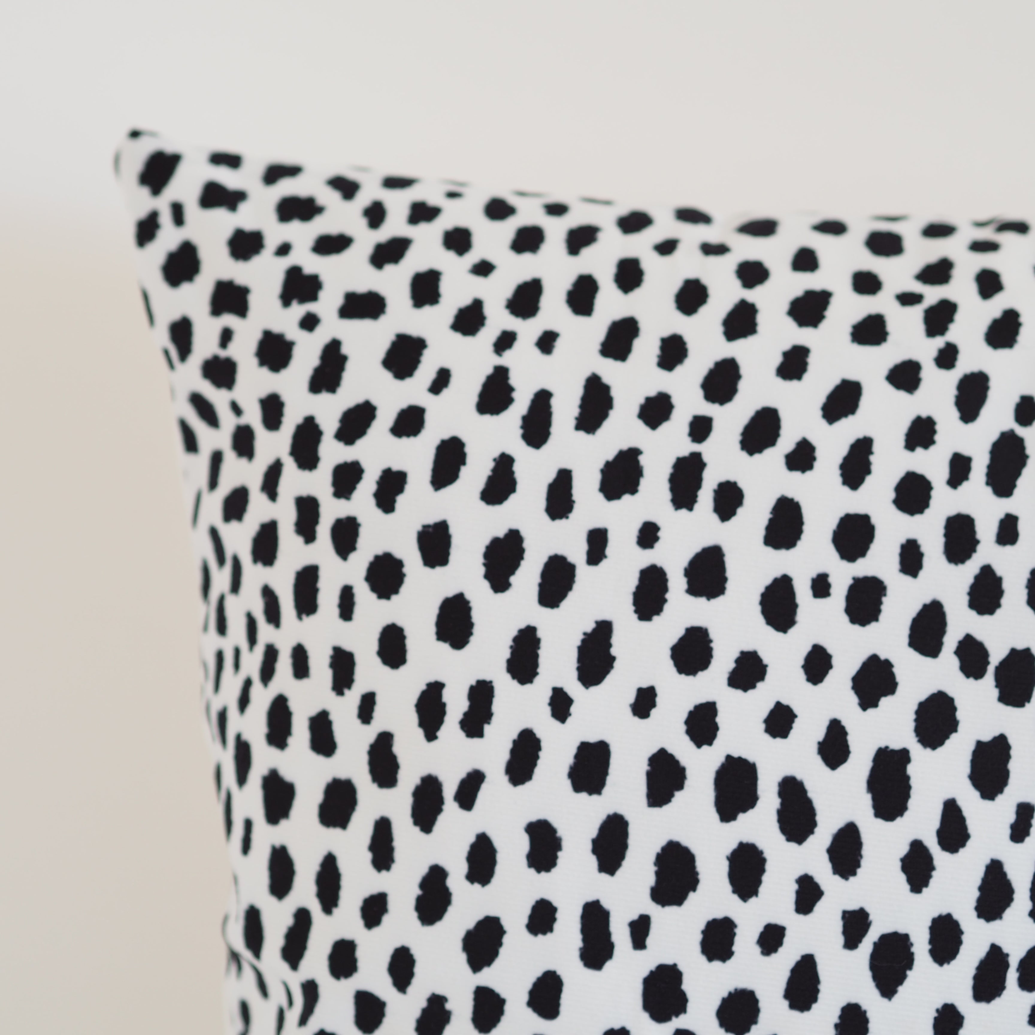 Dalmatian print on sale cushion